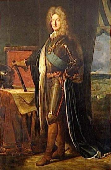 Eloi Firmin Feron Portrait of Adrien Maurice de Noailles 3eme duc de Noailles Sweden oil painting art